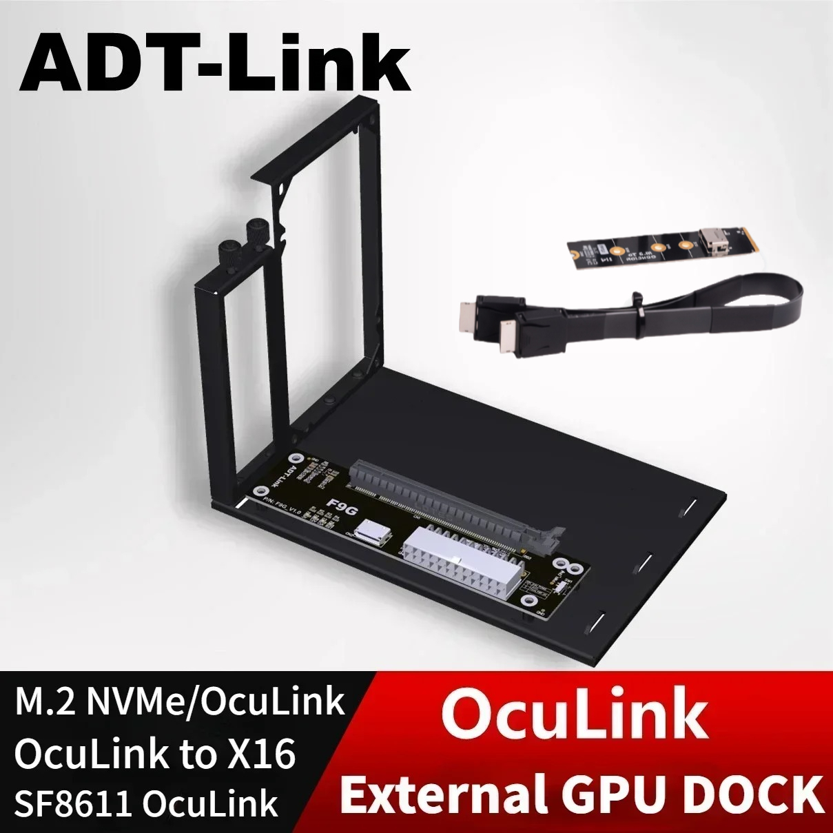 ADT PCIe 4.0 64Gbps Scheda gra - Oculink Egpu Mini Pc recensione e prezzo