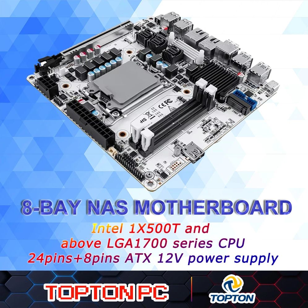 Scheda madre NAS Mini ITX a 8  - Lga1700 Itx Motherboard Ddr5 recensione e prezzo
